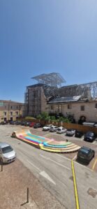 L'installazione a Santa Maria Paganica del 2023