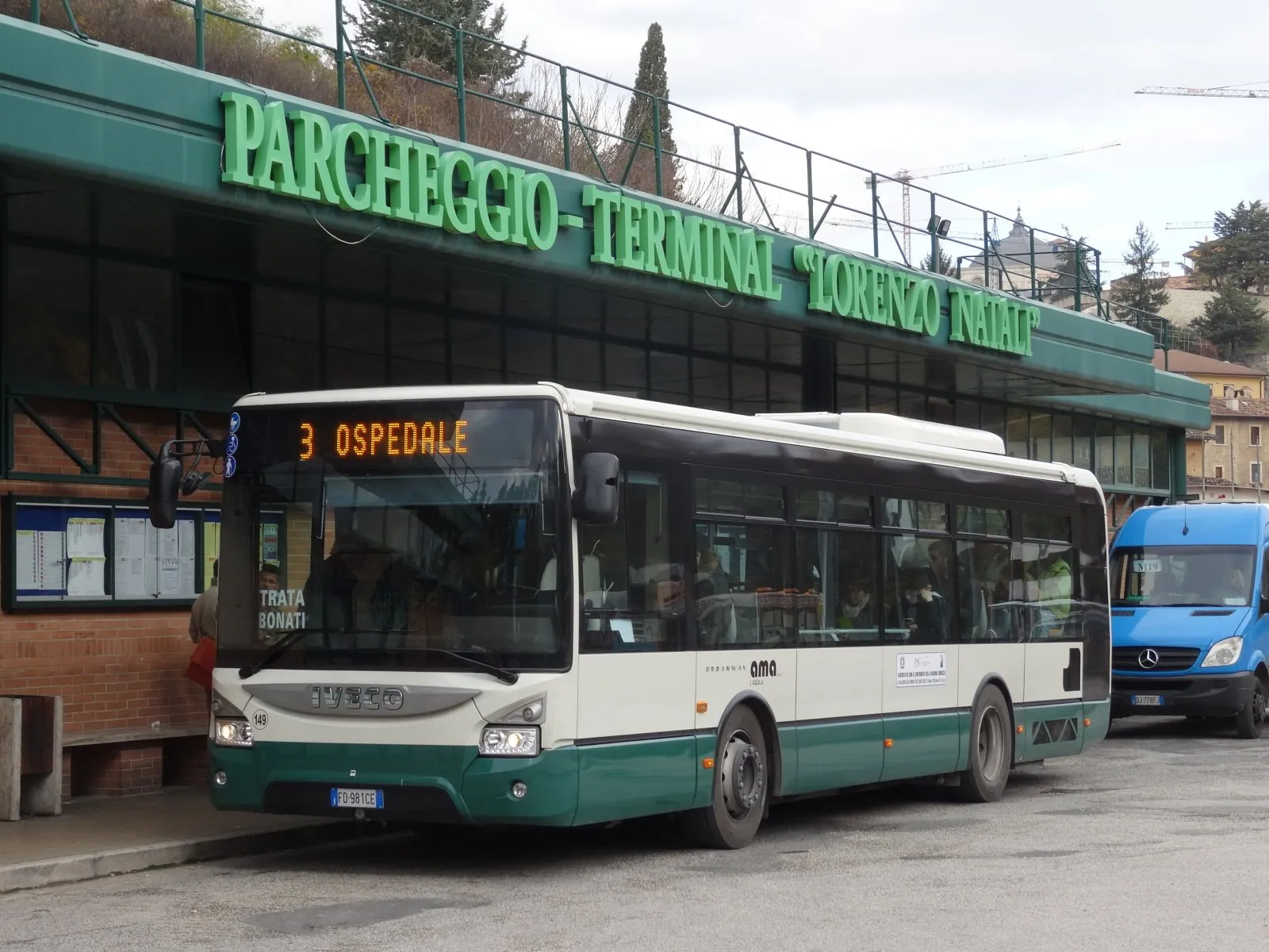 autobus ama l'aquila