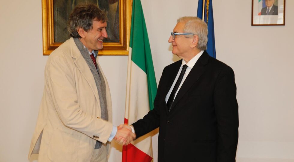 Marsilio incontra il Ministro Foti per discutere dossier strategici per la regione