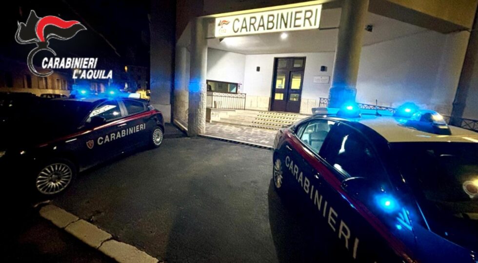 Luco dei Marsi, controlli dei Carabinieri: chiuso locale in via Torlonia, sequestrata droga