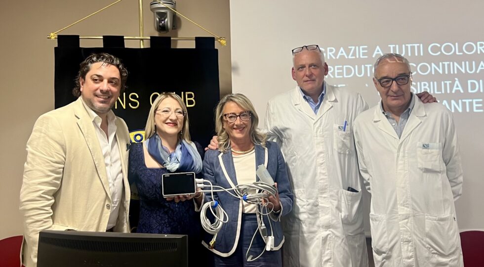 L’Aquila, un nuovo sistema di monitoraggio in sala parto: la donazione del Lions Club
