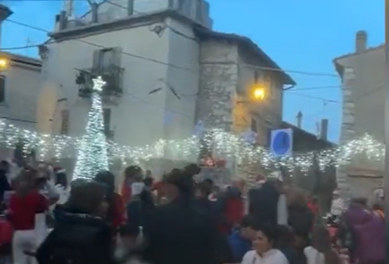 A Terranera, frazione di Rocca di Mezzo, Natale in piena estate