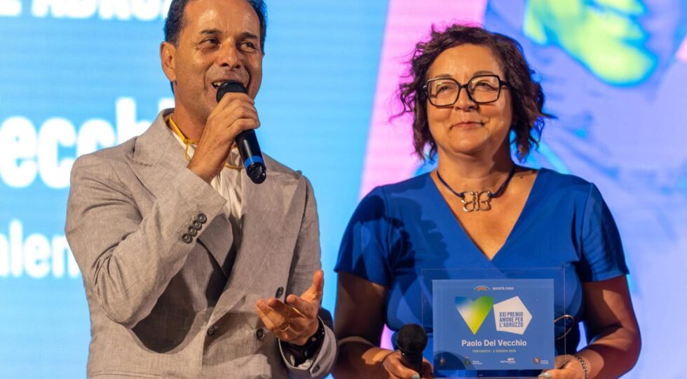 Premio Amore per l’Abruzzo: tra le eccellenze premiate anche l’aquilano Paolo Del Vecchio