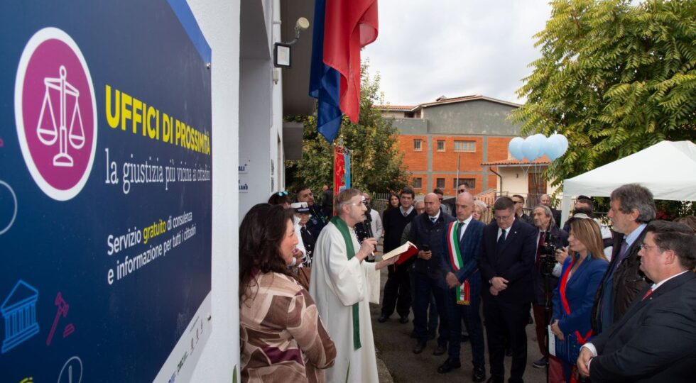 Giustizia: a Celano al via il primo ufficio di prossimità in Abruzzo