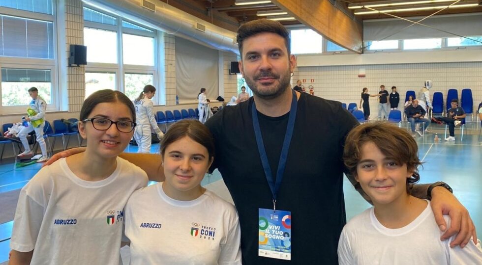 Successi per la scherma abruzzese al Trofeo CONI 2025