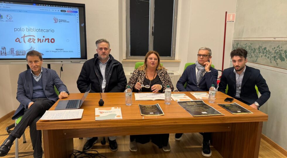 Al Polo Bibliotecario Aternino venerdì sera c’è Literary Experience