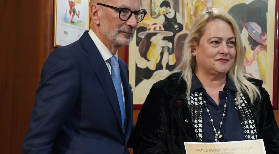 Premio D’Orazio, premiata a Chieti l’editrice e giornalista aquilana Alessandra Prospero