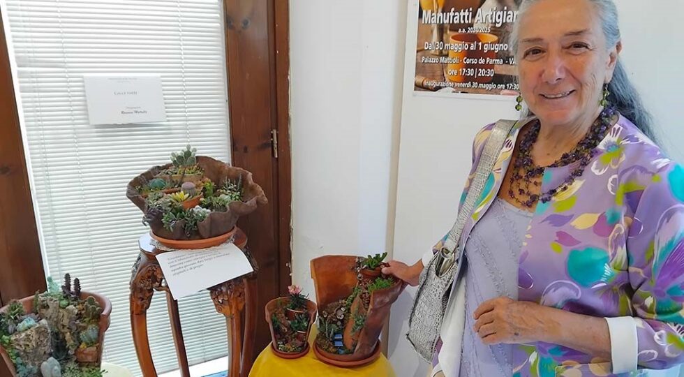 A Vasto il primo presepe vegetale: Rossana Matrella trasforma piante grasse in arte