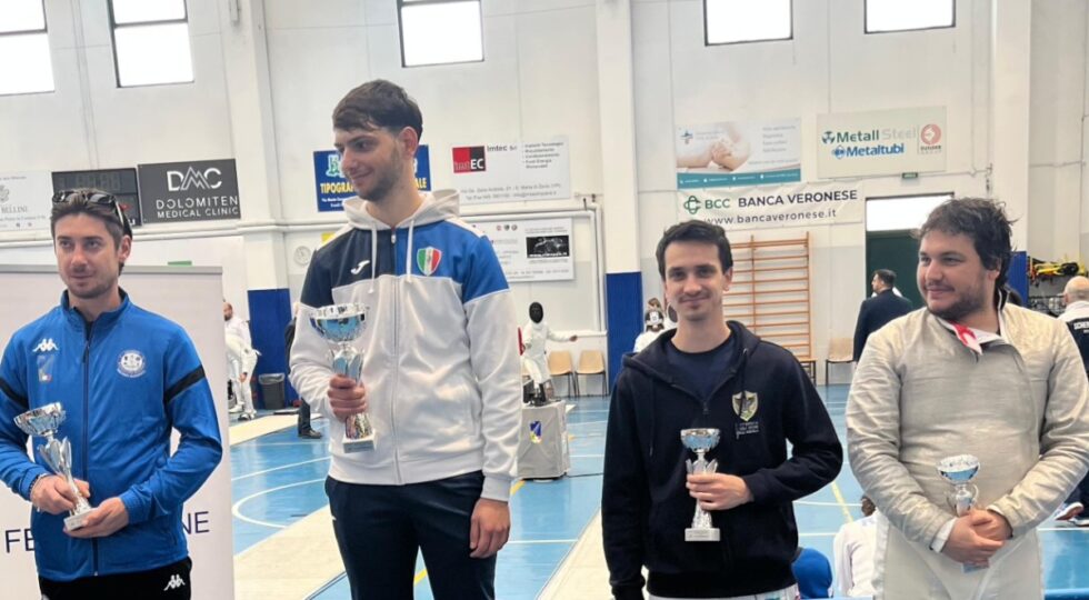 Fine settimana trionfale per la scherma abruzzese: un bronzo e tre piazzamenti tra Zevio e Hammamet