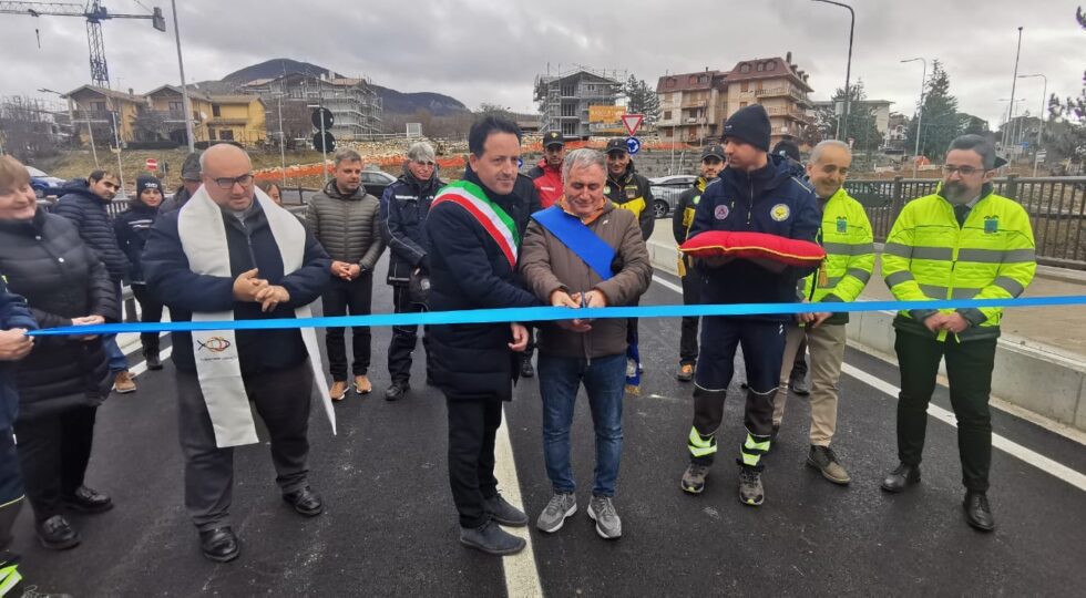 Provincia dell’Aquila, inaugurato nuovo ponte a Roccaraso