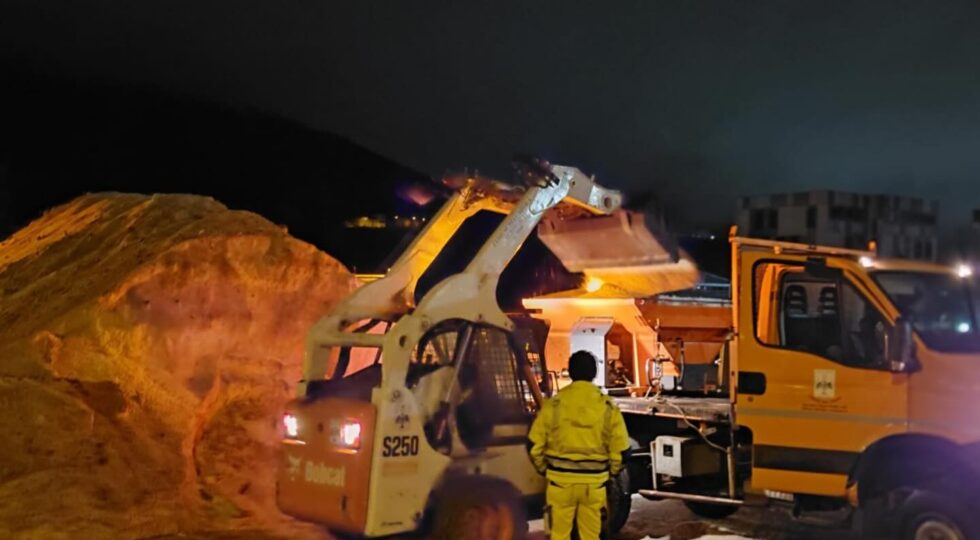 L’Aquila, Piano Neve attivo dalle prime ore del mattino