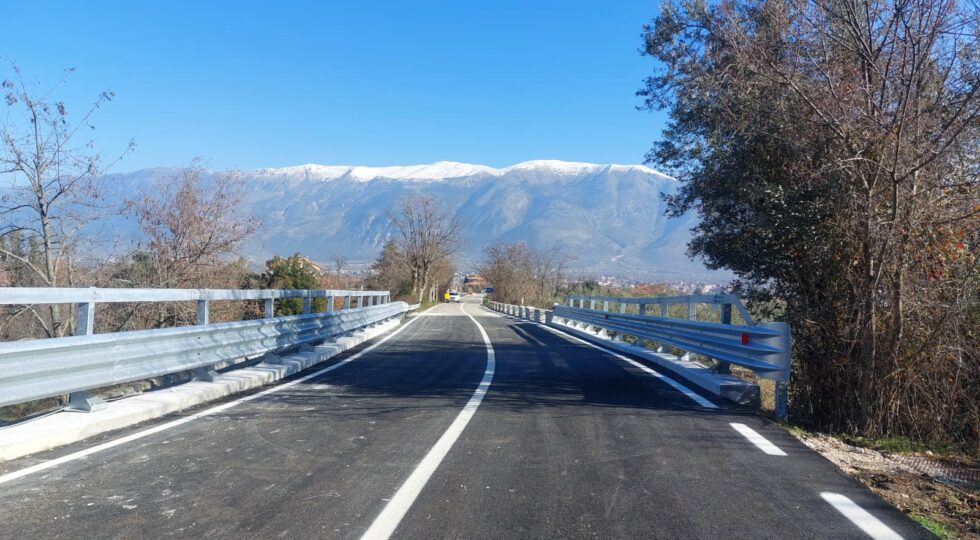 Provincia dell’Aquila: riapre il ponte sulla strada provinciale 14 a Introdacqua