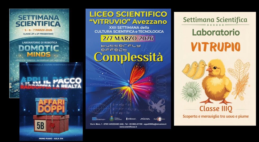 Liceo “Vitruvio”, Settimana Scientifica: dalla robotica, al paradosso di Schrödinger, ai pulcini di Vitrupìo
