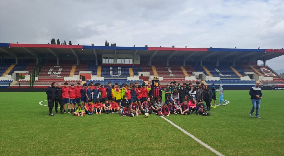 L’Aquila 1927, lo sport abbatte le barriere: giornata di inclusione con “Casa di Michele” e “Crescere Insieme”
