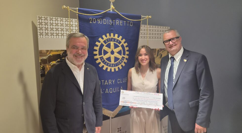 Eleonora Vicaretti premiata all’Aquila: a lei il Premio “Ruggero Ruggeri” da 5mila dollari