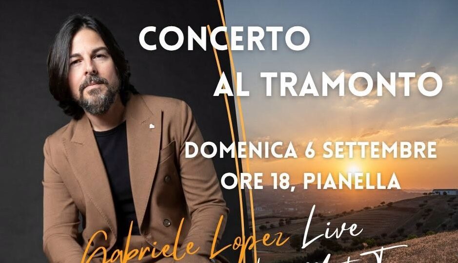 Gabriele Lopez porta il “Disturbata Mente Tour Unplugged” sulle colline di Pianella per un imperdibile concerto al tramonto