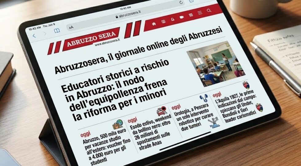 Riforma minori in Abruzzo: a rischio educatori in servizio. Sindacati pronti al confronto?