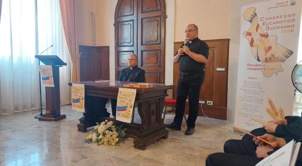 Diocesi di Sulmona-Valva: presentati gli appuntamenti culminanti del Congresso Eucaristico Diocesano 2026 “Prendete e mangiatene tutti”