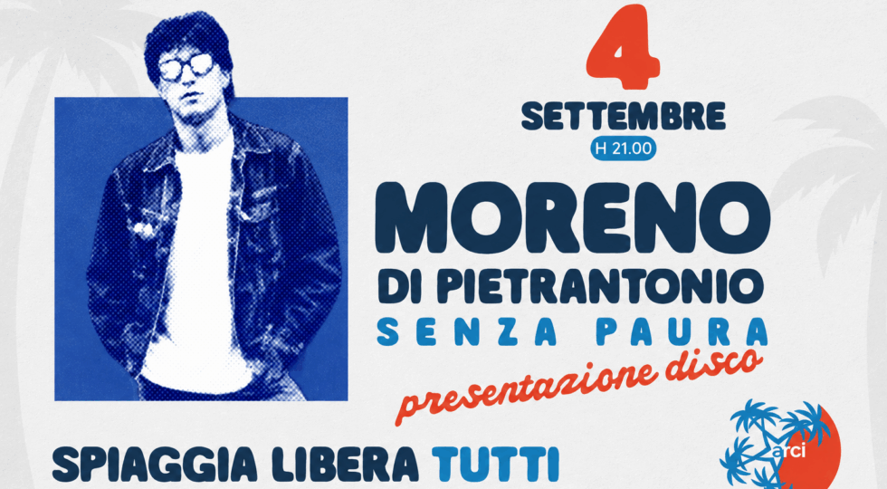 Verso la fine della stagione di Spiaggia Libera Tutti: il 4 settembre Moreno Di Pietrantonio presenta “Senza paura”