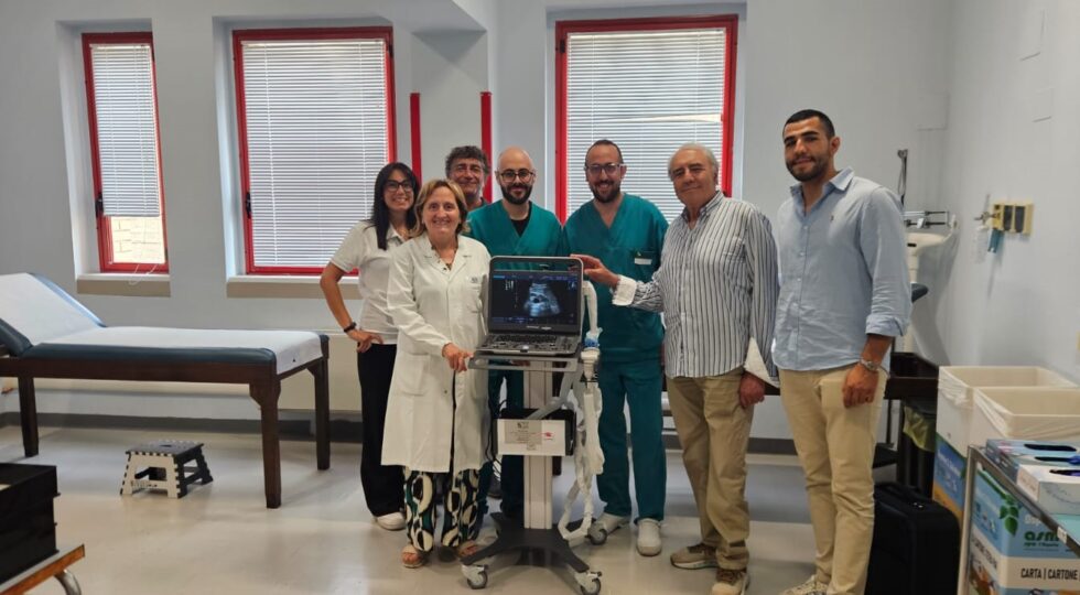 Un nuovo ecografo per la dialisi dell’ospedale dell’Aquila