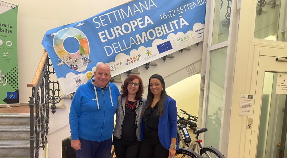 Settimana Europea Mobilità 2026 a L’Aquila: programma e eventi dal 16 al 22 settembre