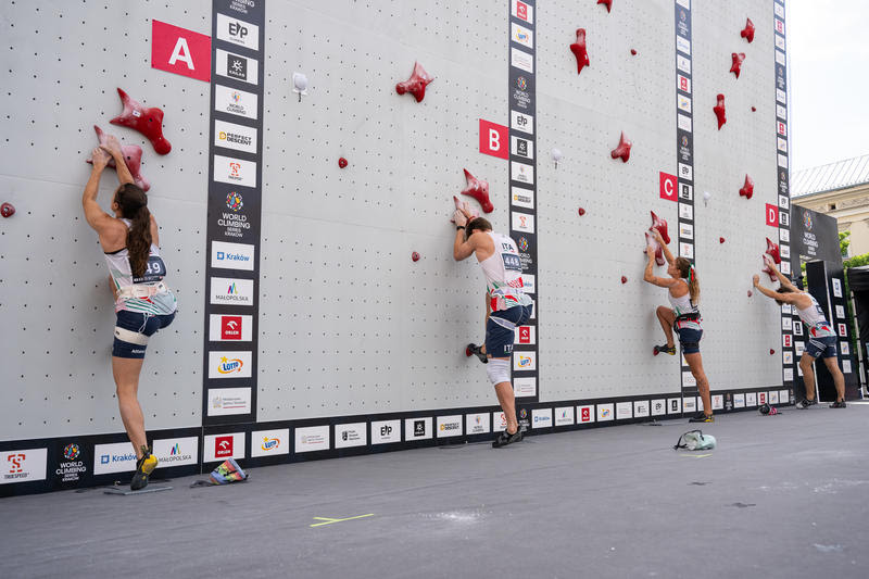 Arrampicata speed, sei azzurri pronti alla World Series in Cina