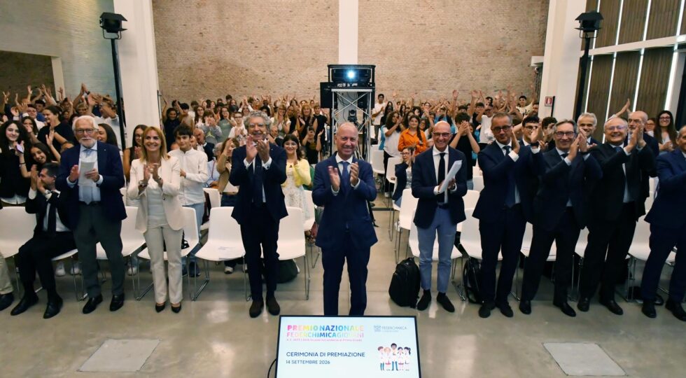 Vasto, menzione speciale alla scuola Paolucci al Premio Federchimica