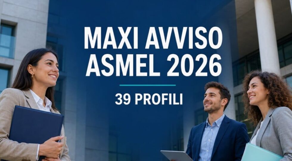 Maxi Avviso ASMEL, ultime ore per candidarsi: domande entro le 12 del 15 ottobre